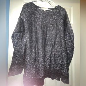 Michael Kors black sparkle shirt